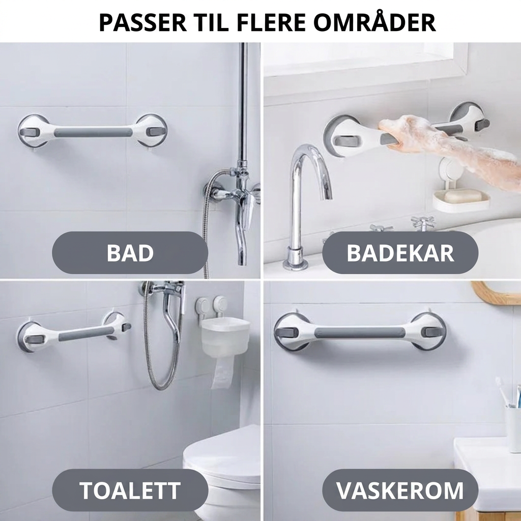 FastGrip™ | Sikkerhetsgrep for bad